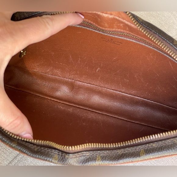 HOLD🔥Authentic LOUIS VUITTON MONOGRAM Marlo Dragonne Clutch - Picture 15 of 16